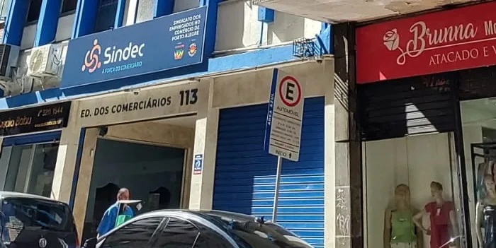 Fachada da sede do prédio